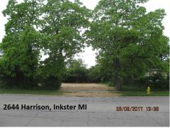 2644 Harrison, Vacant, Inkster, MI
